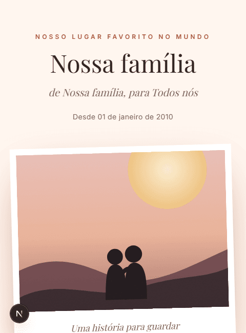 Prévia do modelo Cantinho da Família